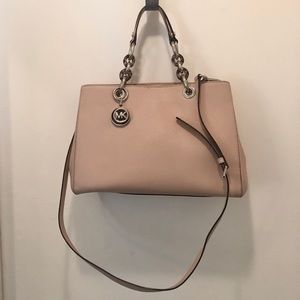 Rose Gold/Leopard Print Purse